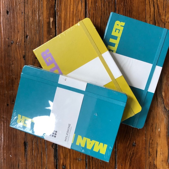 Set of 3 Moleskine Man Repeller Notebooks - Picture 1 of 3